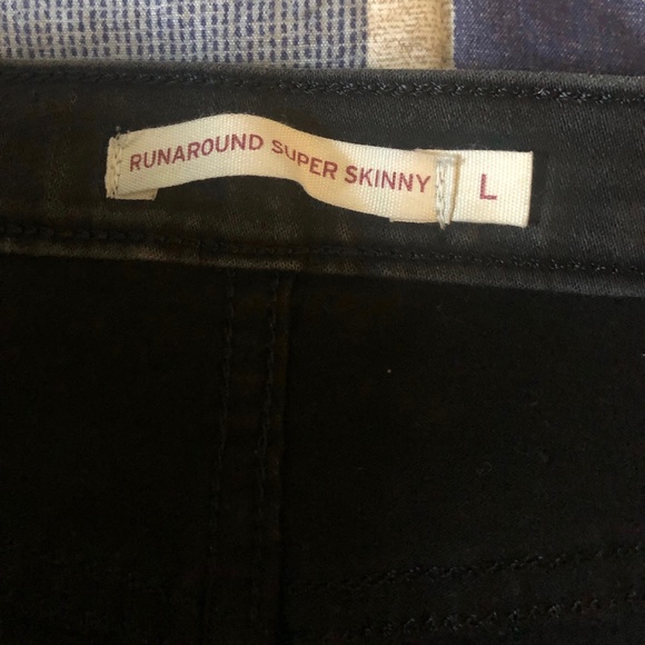 Levi’s Women's L Super skinny black jeans - Picture 3 of 4
